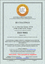 CERTIFICAT ISO 9001